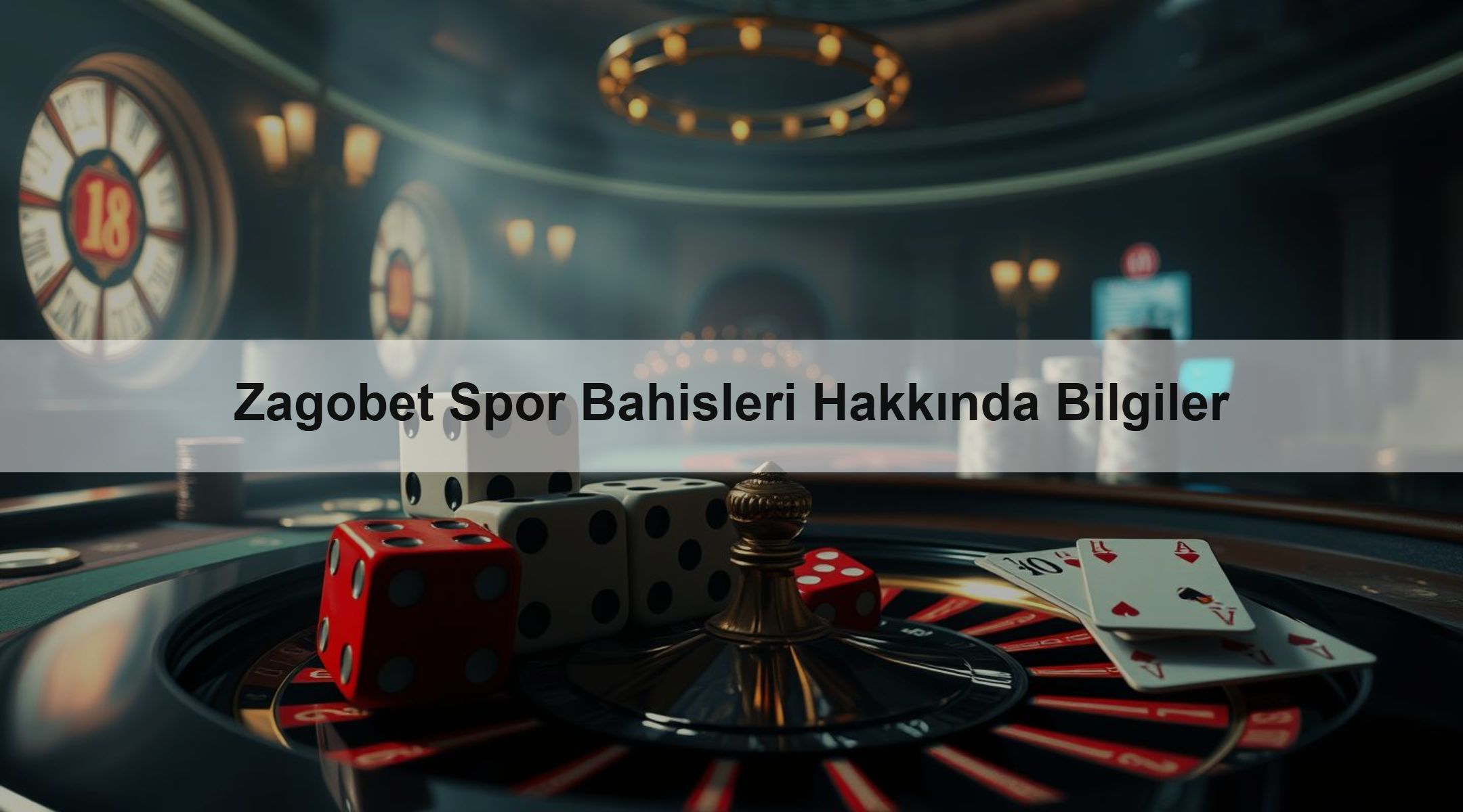 Zagobet Spor Bahisleri Hakkında Bilgiler